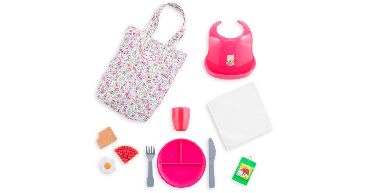 Simba Corolle Mon Grand Poupon 36-42 cm großes Fütterset, Puppenzubehör