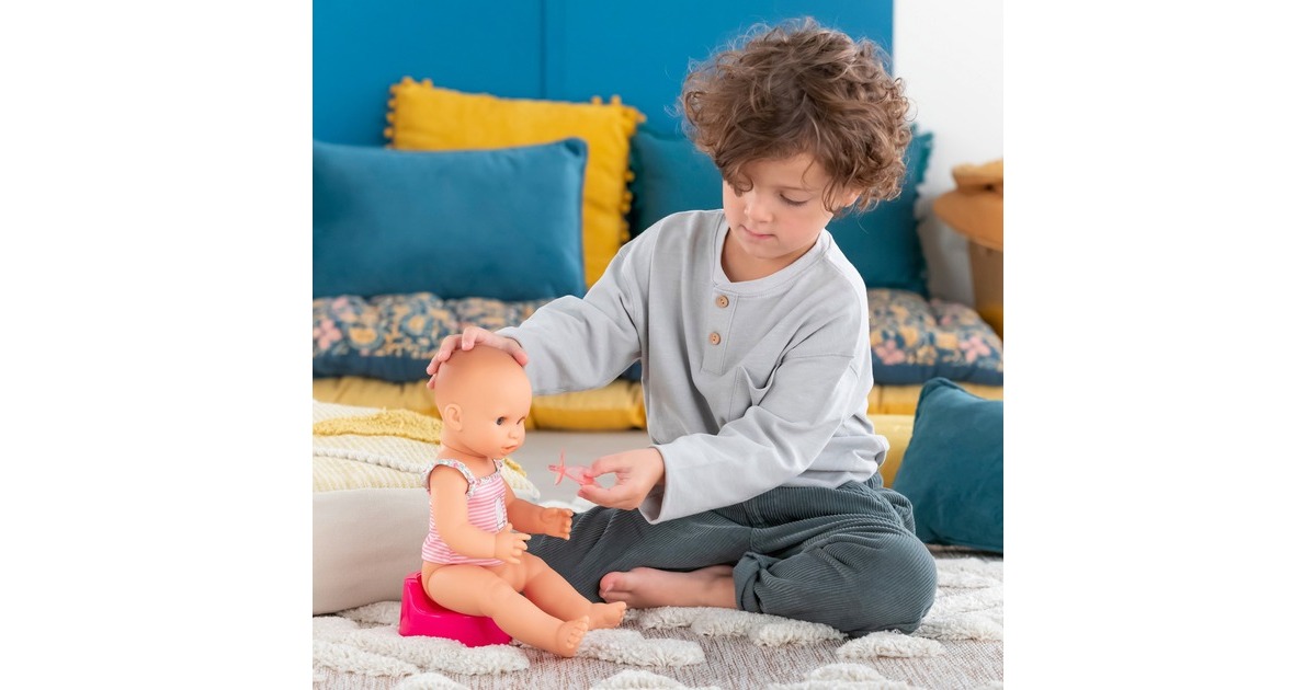 Simba Corolle Mon Grand Poupon Emma Trink+Näss Badebaby, Puppe