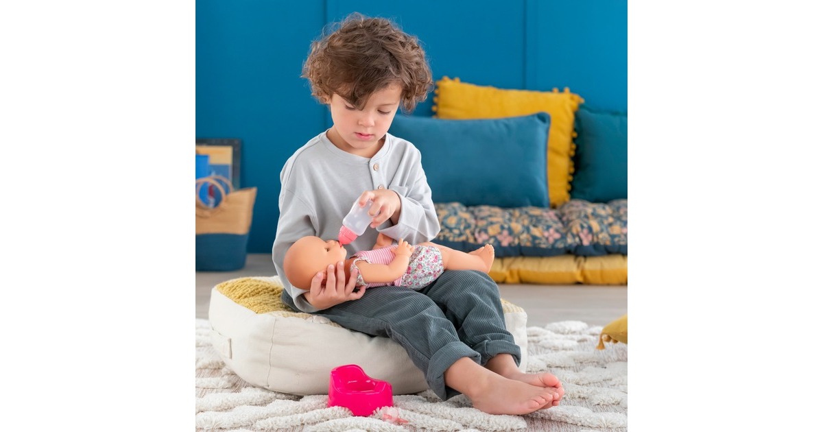 Simba Corolle Mon Grand Poupon Emma Trink+Näss Badebaby, Puppe