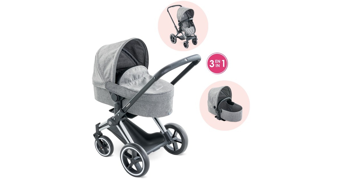 Simba Corolle Mon Grand Pupon 36-42cm Cybex Puppenwagen(grau)