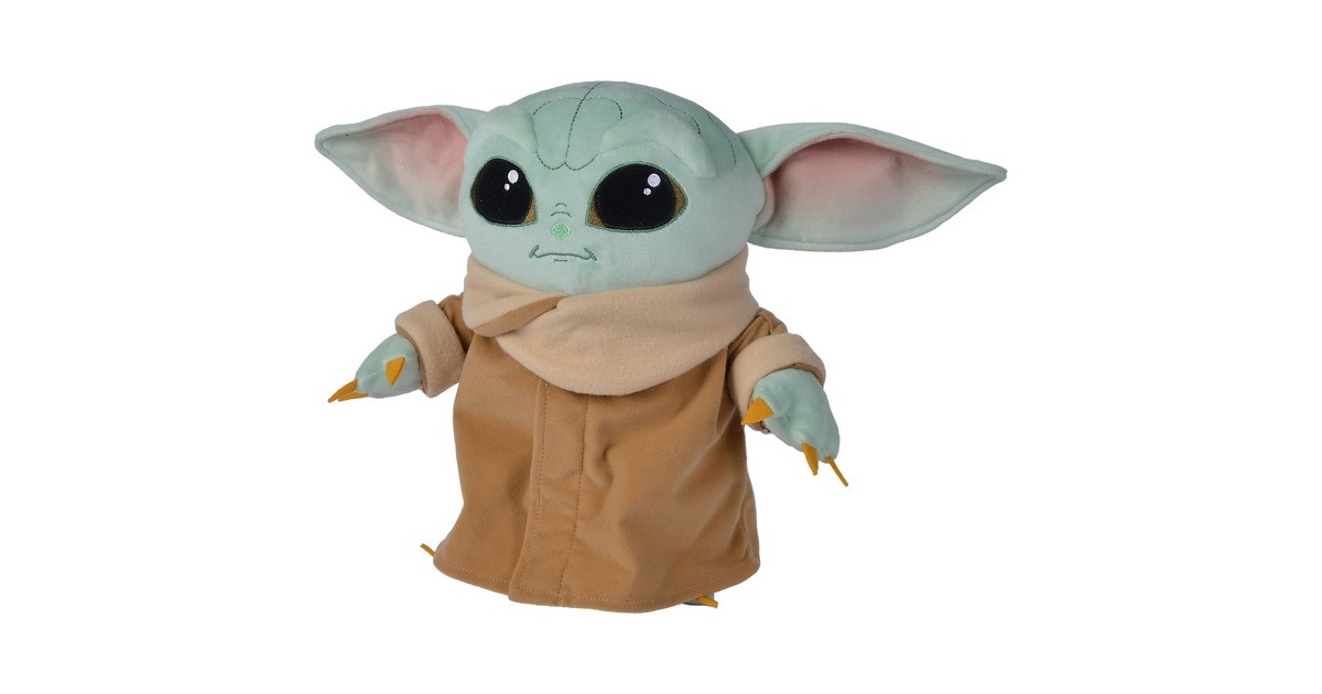 Simba Disney The Mandalorian Grogu, The Child Ultimate, Kuscheltier(türkis/braun)