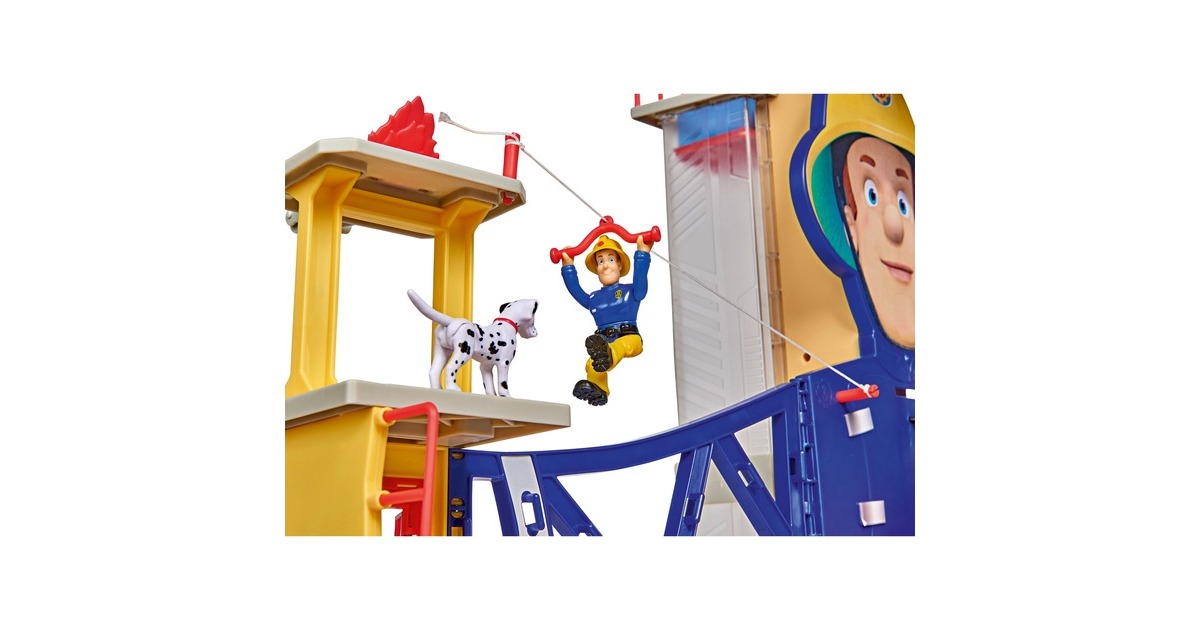 Simba Feuerwehrmann Sam Mega-Feuerwehrstation XXL, Spielgebäude