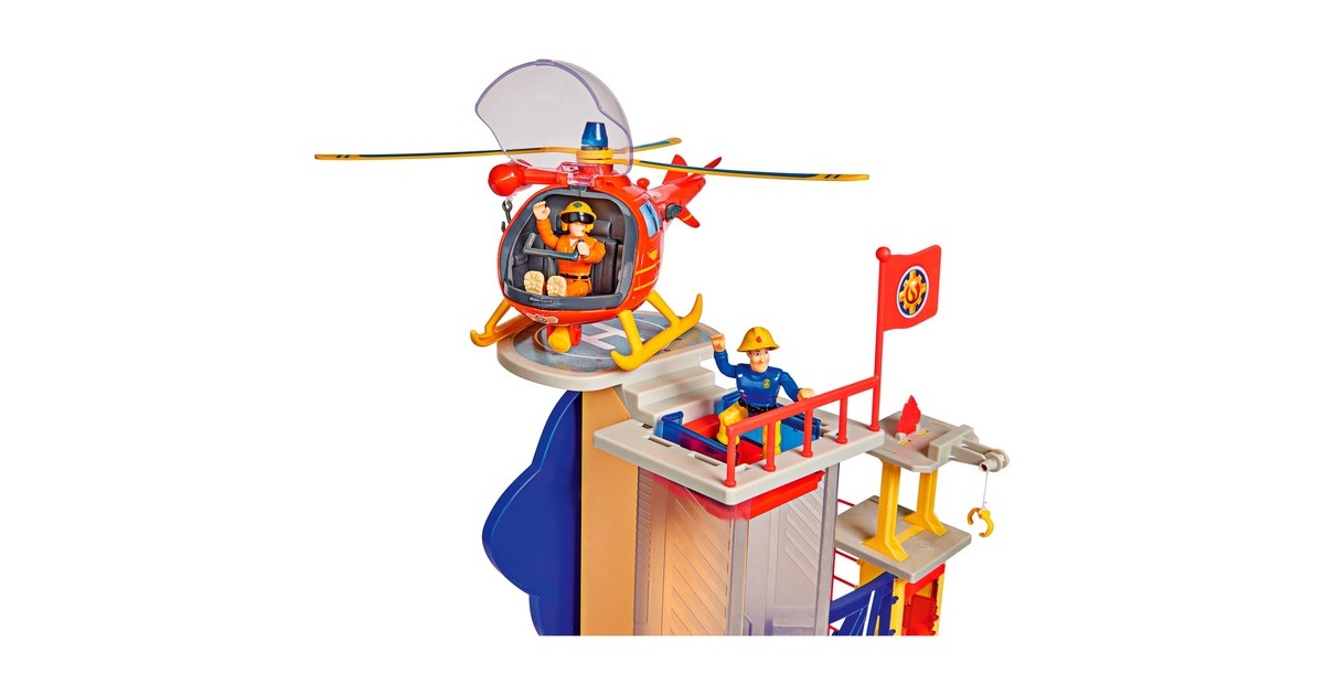 Simba Feuerwehrmann Sam Mega-Feuerwehrstation XXL, Spielgebäude