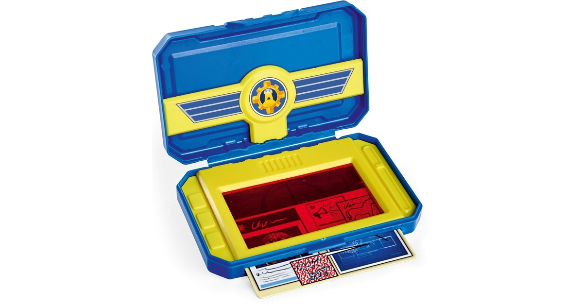 Simba Feuerwehrmann Sam Polizei Headset und Smartphone, Rollenspiel(blau/gelb)