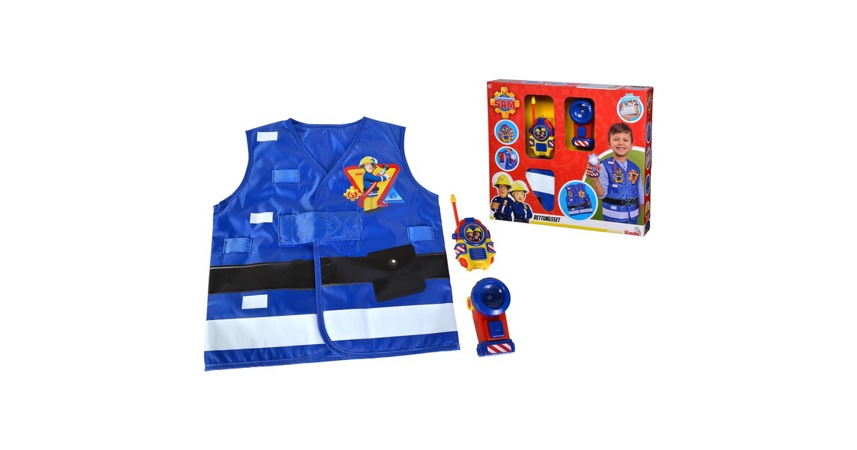 Simba Feuerwehrmann Sam Rettungsset, Rollenspiel