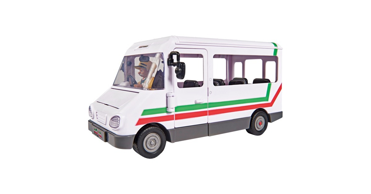 Simba Feuerwehrmann Sam - Trevors Bus mit Figur, Spielfahrzeug