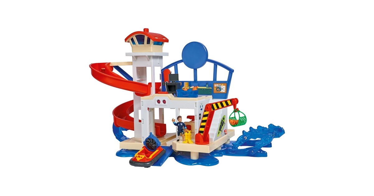 Simba Feuerwehrmann Sam neue Wasserwacht, Spielgebäude