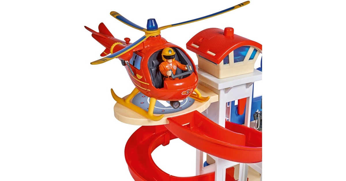 Simba Feuerwehrmann Sam neue Wasserwacht, Spielgebäude