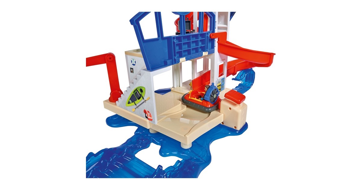 Simba Feuerwehrmann Sam neue Wasserwacht, Spielgebäude
