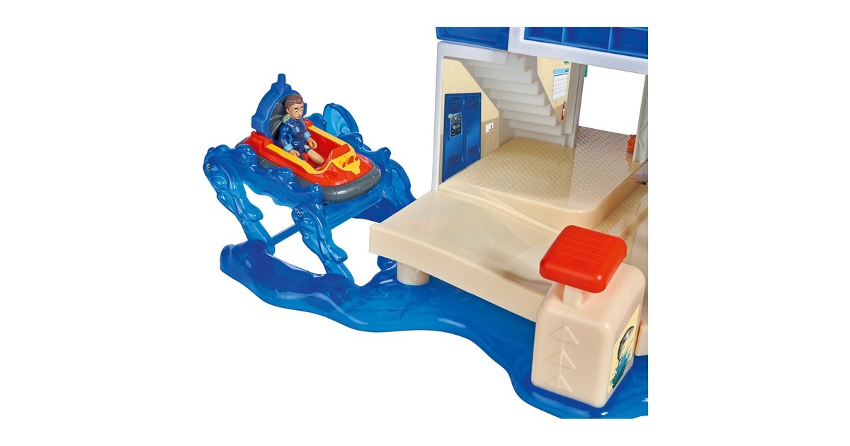 Simba Feuerwehrmann Sam neue Wasserwacht, Spielgebäude