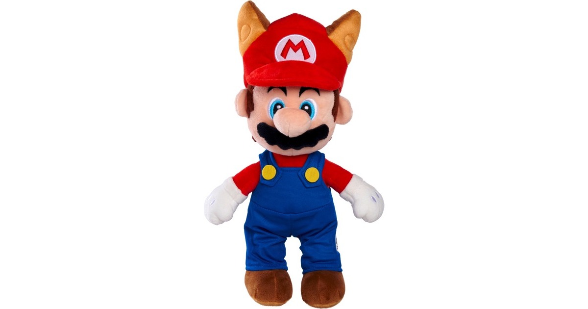 Simba Super Mario - Waschbär Mario Plüsch(30 cm)