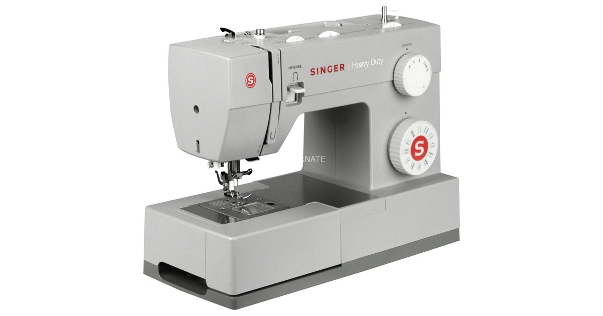 Singer Heavy Duty 4423, Nähmaschine(weiß/grau)