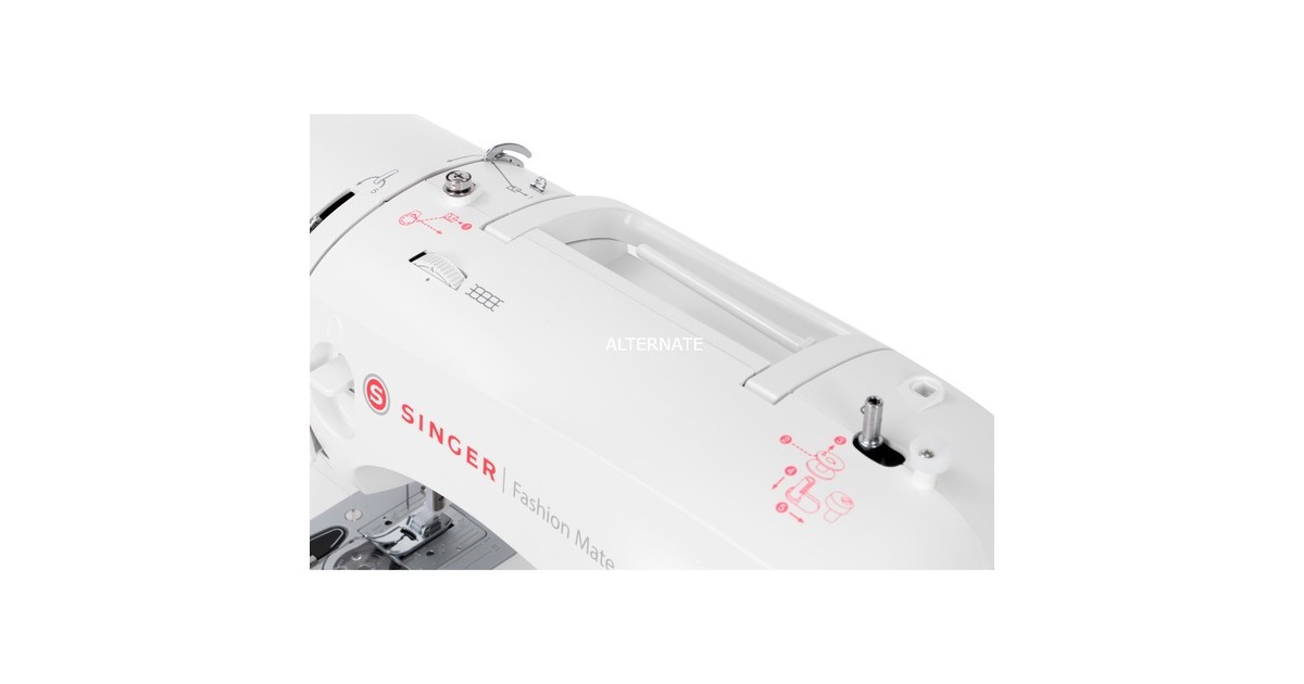 Singer Mechanische Nähmaschine Fashion Mate 3333(weiß)