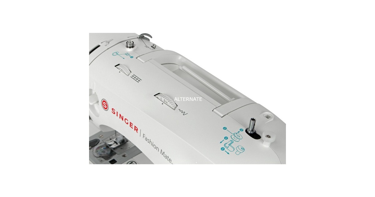 Singer Mechanische Nähmaschine Fashion Mate 3342(weiß)