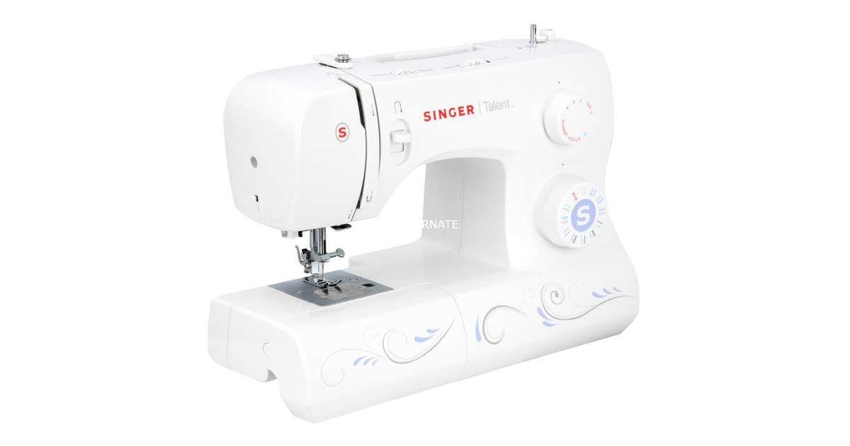 Singer Mechanische Nähmaschine Talent 3323(weiß)