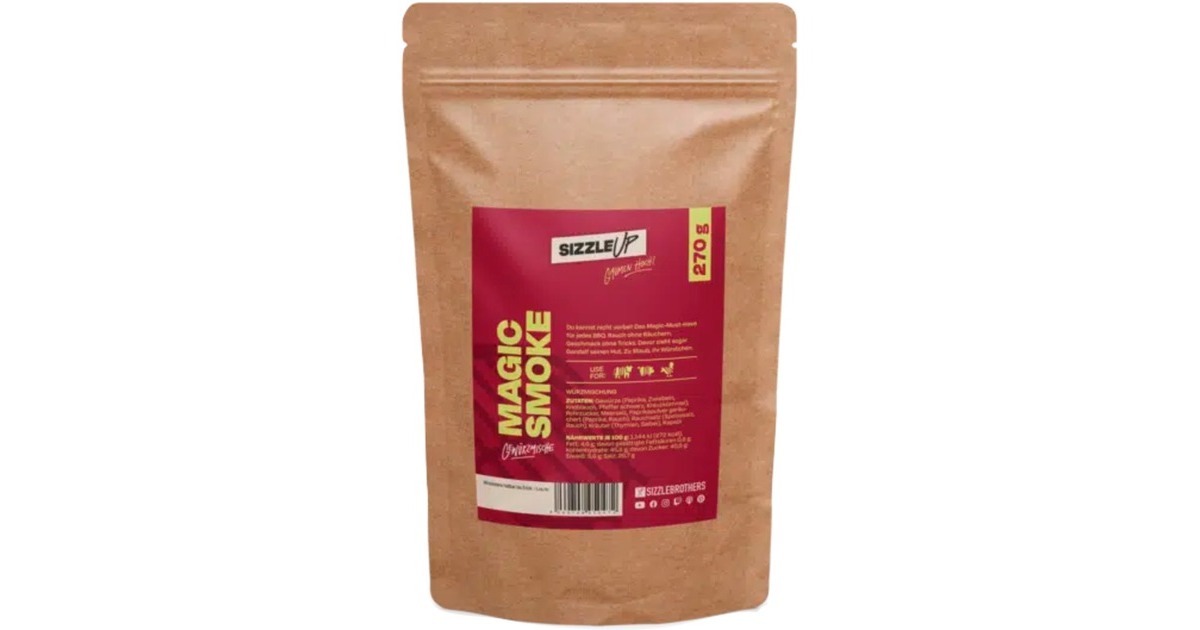 SizzleBrothers Magic Smoke, Gewürz(270 g, Beutel)