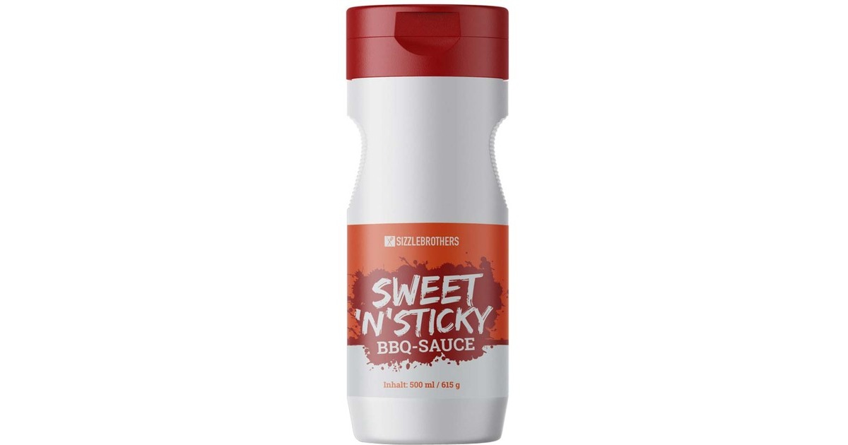 SizzleBrothers Sweet 'n' Sticky BBQ-Sauce(250 ml)