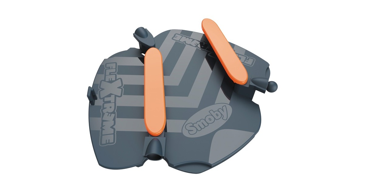 Smoby FleXtreme Multi-Rennstrecken Set Kreuzung und Weiche, Rennbahn