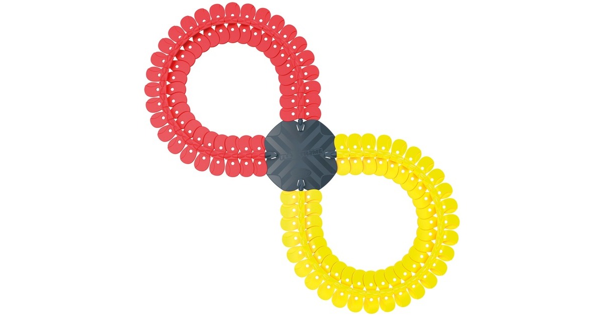 Smoby FleXtreme Multi-Rennstrecken Set Kreuzung und Weiche, Rennbahn