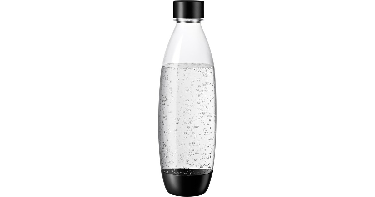 SodaStream Kunststoffflasche Fuse, 1 L, 2er-Pack, Kanne(transparent/schwarz, für DUO-Sprudler) SodaStream Kunststoffflasche Fuse, 1 L, 2er-Pack, Kanne(transparent/schwarz, für DUO-Sprudler)