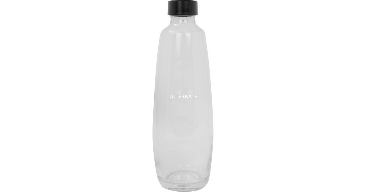SodaStream Quick Connect CO₂-Reservezylinder +1 Glaskaraffe, für Wassersprudler(pink, mit Quick-Connect Verschluss)