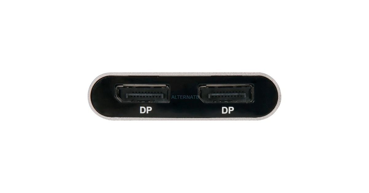 Dual DisplayPort(grau/schwarz, 30cm)