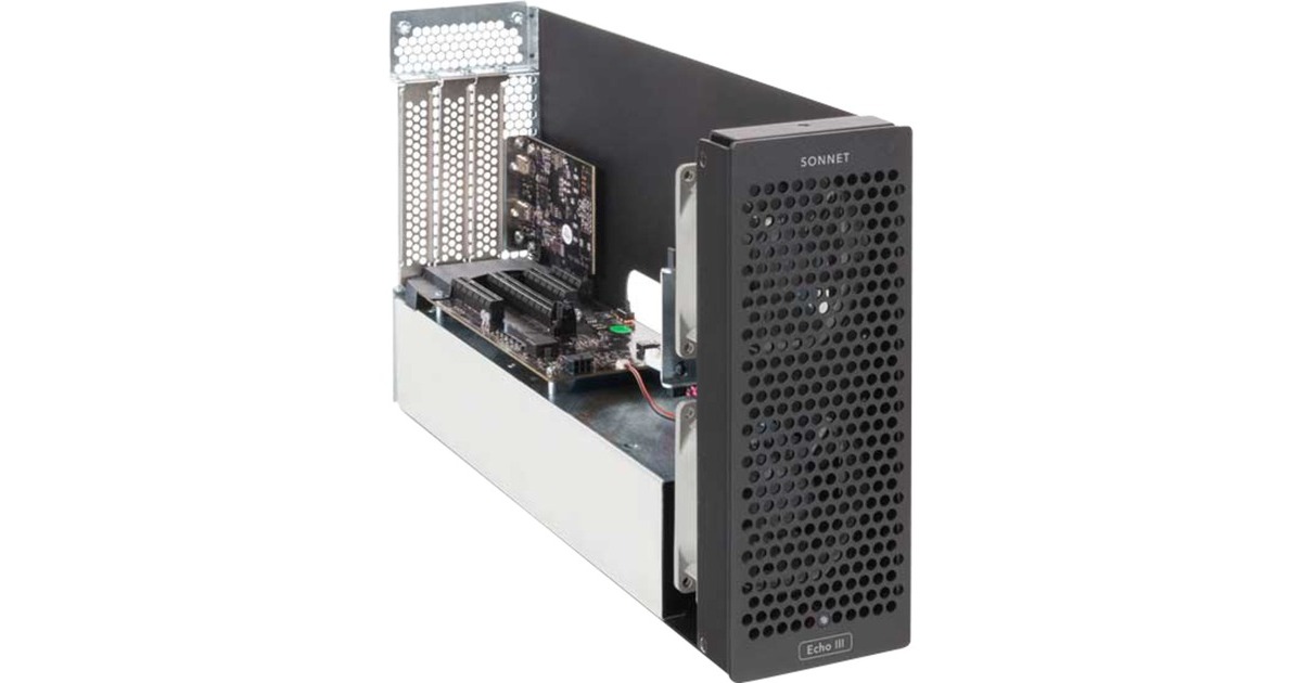 Sonnet DuoModo Echo III Module, Erweiterungsmodul(schwarz, 3-Slot Thunderbolt auf PCIe Card Expansion Module)