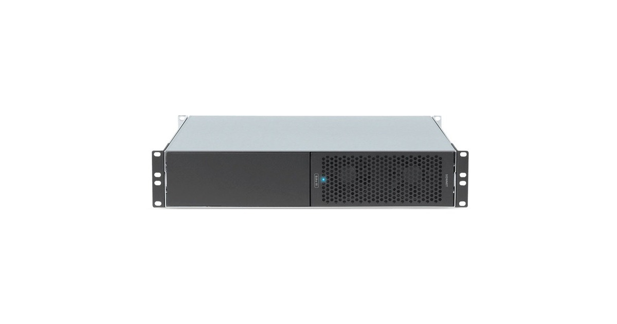 Sonnet Echo III Rackmount, Gehäuse(schwarz, 3-Slot Rackmount Thunderbolt 3 auf PCIe Card Erweiterungssystem) Sonnet Echo III Rackmount, Gehäuse(schwarz, 3-Slot Rackmount Thunderbolt 3 auf PCIe Card Erweiterungssystem)