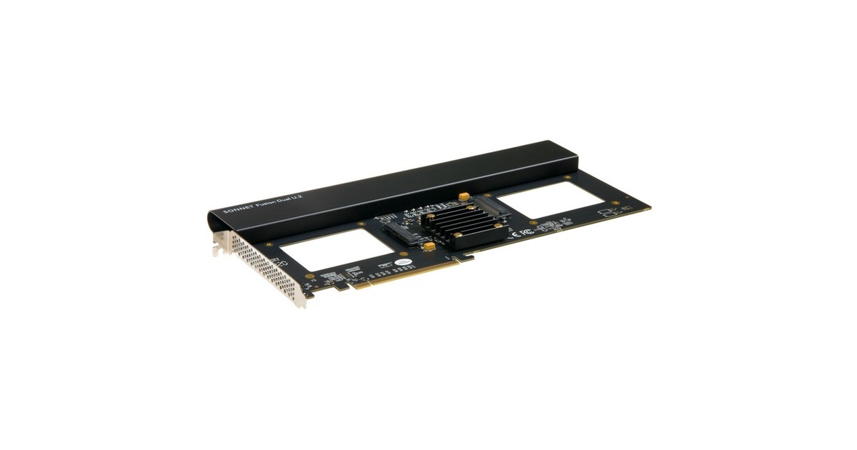 Sonnet Fusion Dual U.2 SSD PCIe Karte, Schnittstellenerweiterung