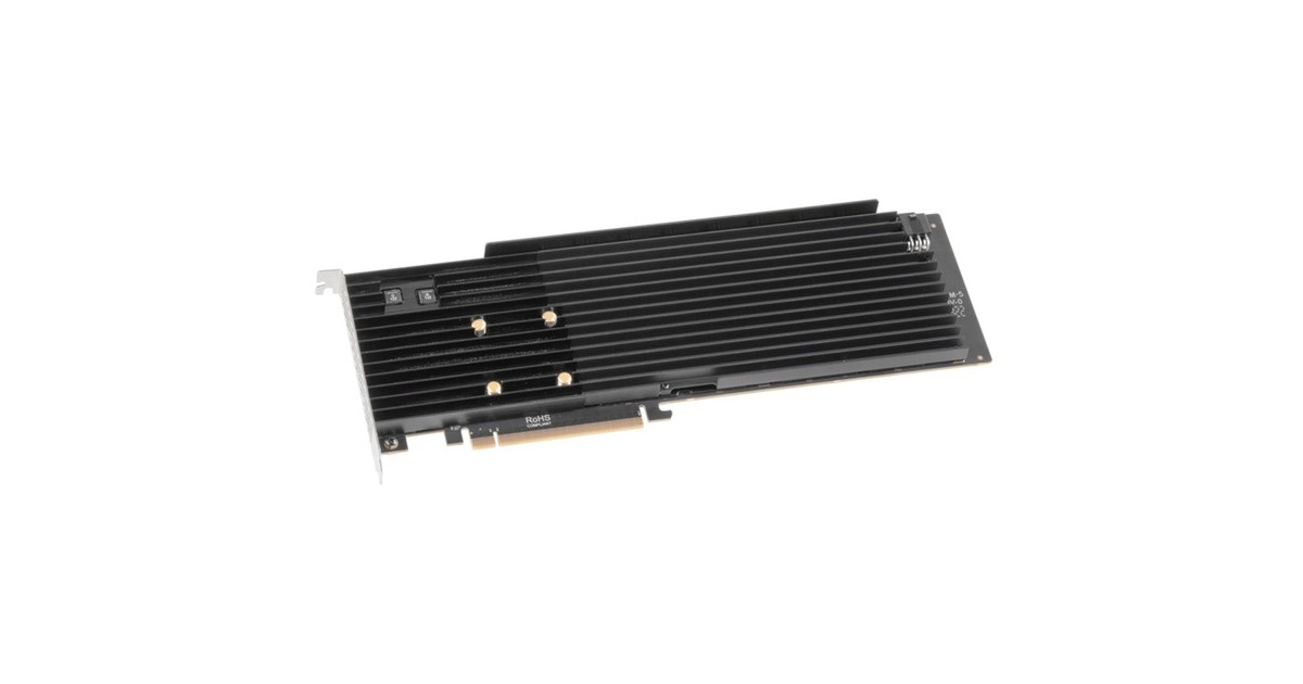 Sonnet M.2 8x4 Silent Gen4 PCIe Adapter, Schnittstellenkarte