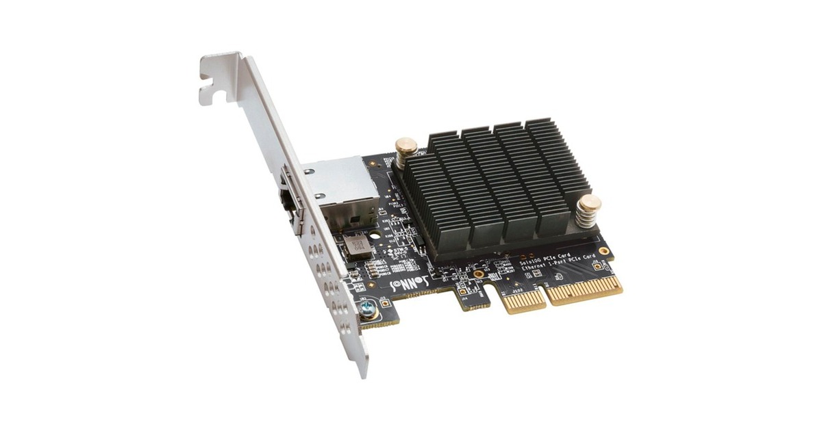 Sonnet Solo 10G PCIe, LAN-Adapter