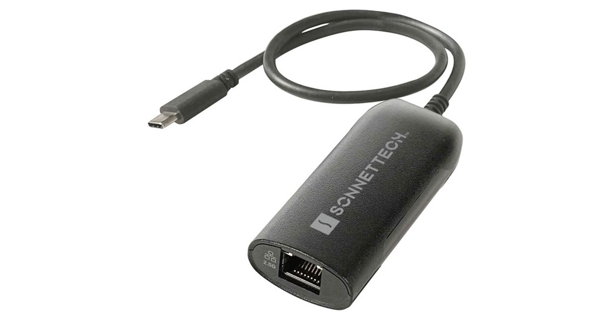 Sonnet Solo 2.5G USB-C 2.5Gb Ethernet Adapter, LAN-Adapter