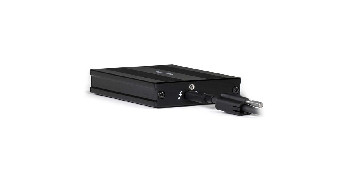 Sonnet SxS PRO X Single-Slot Card Reader, Kartenleser(schwarz, Thunderbolt 3)