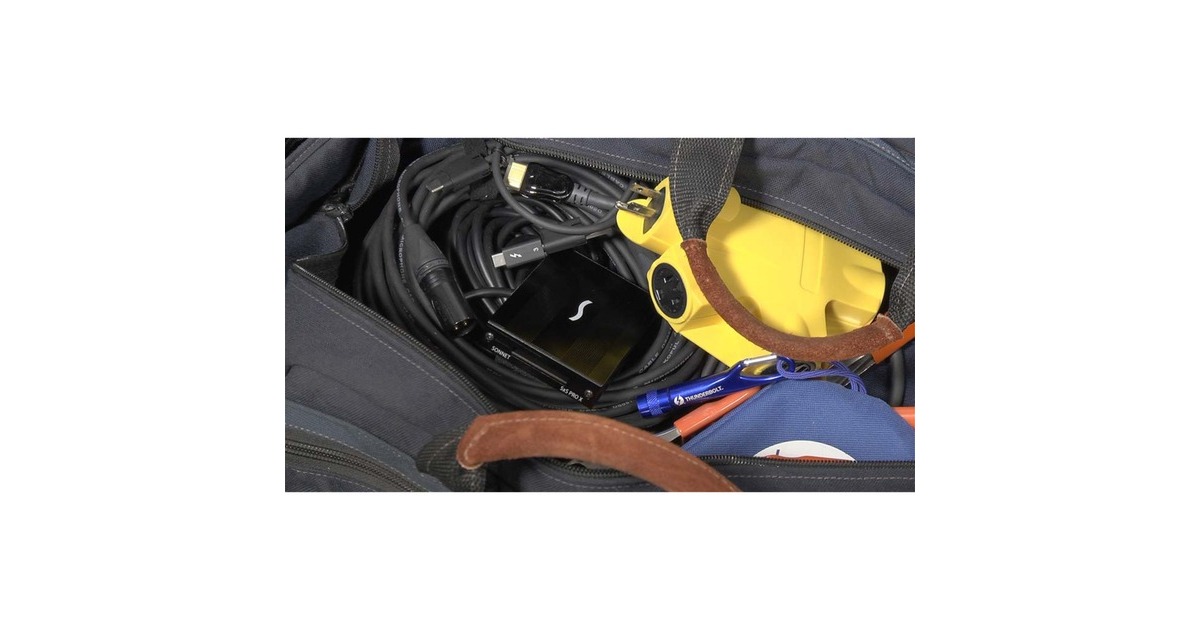 Sonnet SxS PRO X Single-Slot Card Reader, Kartenleser(schwarz, Thunderbolt 3)