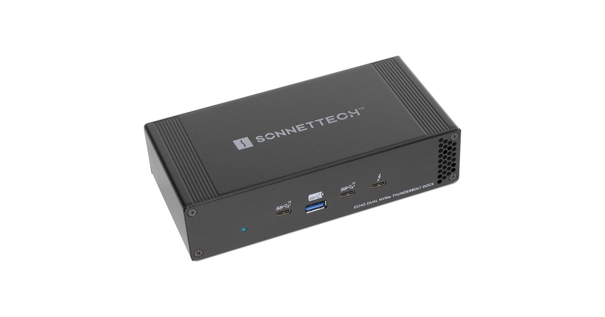 Sonnet USB-C Dual NVMe TB Dock