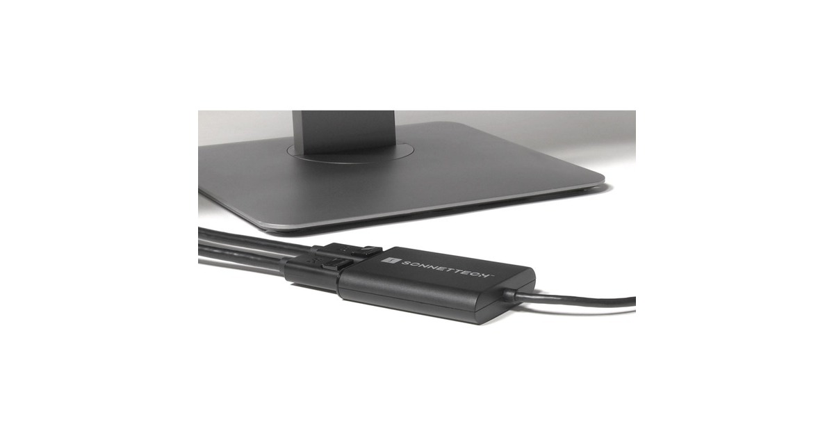 Dual 4K DisplayPort(schwarz, 30cm, für M1 und M2 Macs)