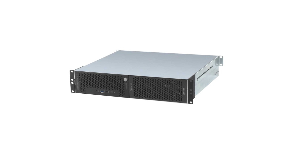 SonnetDuoModo xMac mini Echo III Rack, Rack-Gehäuse(schwarz)