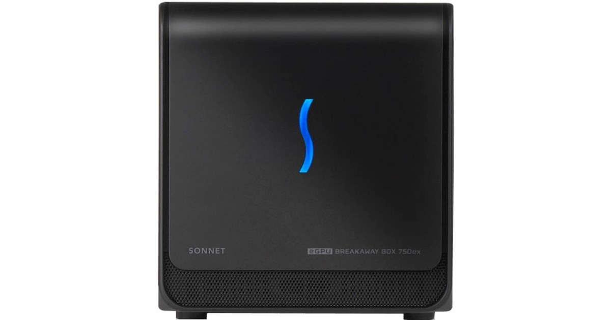Sonnet eGPU Breakaway Box 750ex, Gehäuse(schwarz) Sonnet eGPU Breakaway Box 750ex, Gehäuse(schwarz)