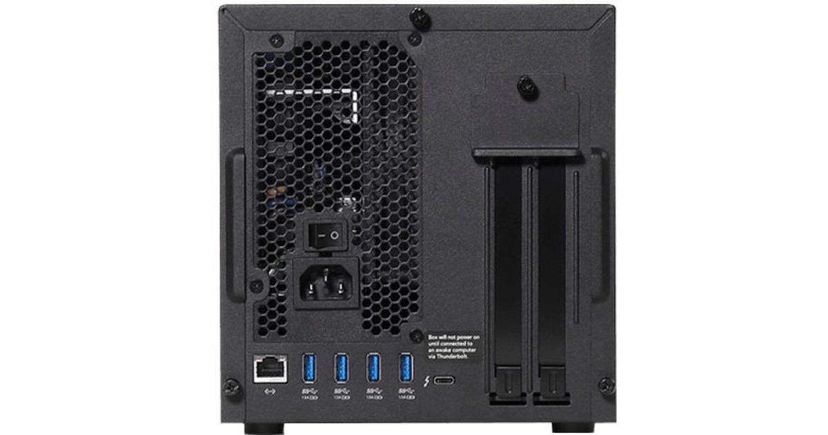 Sonnet eGPU Breakaway Box 750ex, Gehäuse(schwarz)