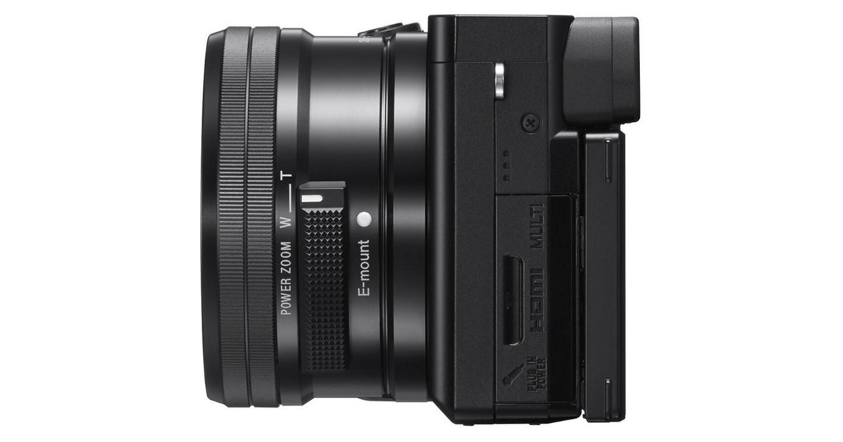 Sony Alpha 6100 Kit (ILCE6100LB.CEC), Digitalkamera(graphit, inkl. Objektiv (16-50 mm))