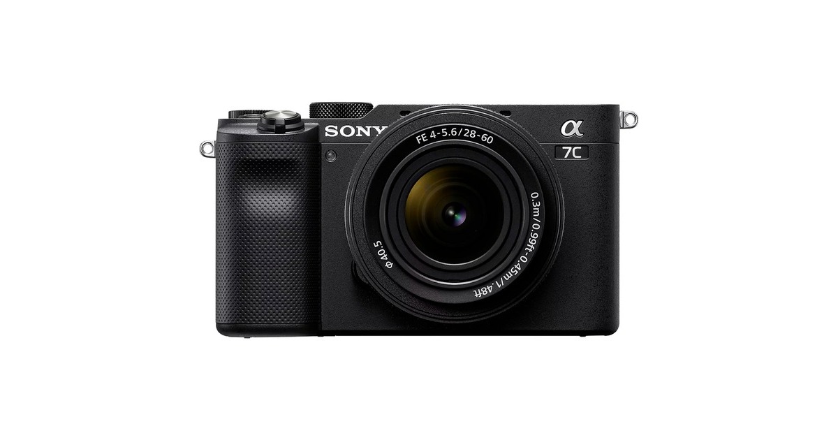 Sony Alpha 7C (ILCE-7CL) KIT, Digitalkamera(schwarz, inkl. Sony FE 28–60 mm F4–5.6 Zoomobjektiv (SEL2860)) Sony Alpha 7C (ILCE-7CL) KIT, Digitalkamera(schwarz, inkl. Sony FE 28–60 mm F4–5.6 Zoomobjektiv (SEL2860))