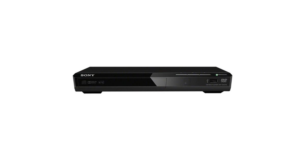 Sony DVP-SR370B, DVD-Player(schwarz, USB)
