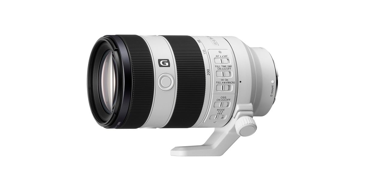 Sony FE 70-200mm F4 Macro G OSS II, Objektiv(weiß/schwarz, für Sony E-Mount-Kameras, Outlet)