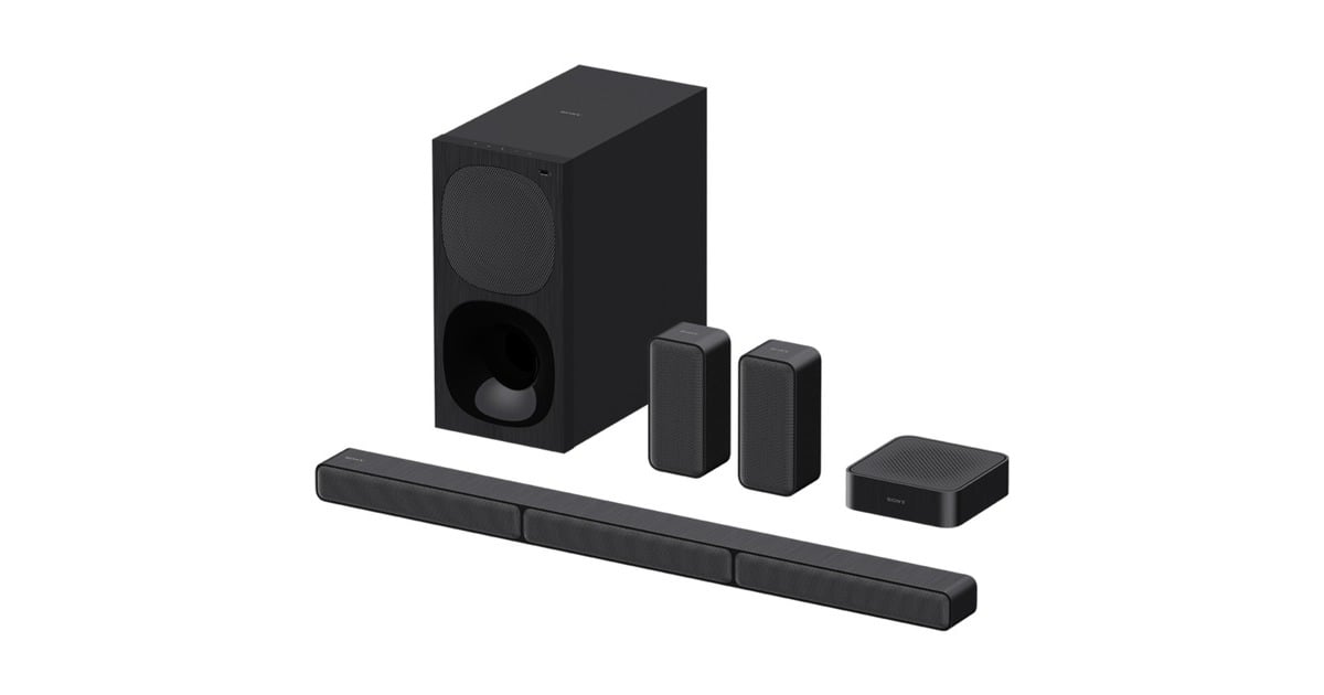 Sony HT-S40R, Heimkinosystem(schwarz, HDMI, Bluetooth, Optischer Eingang, Outlet)