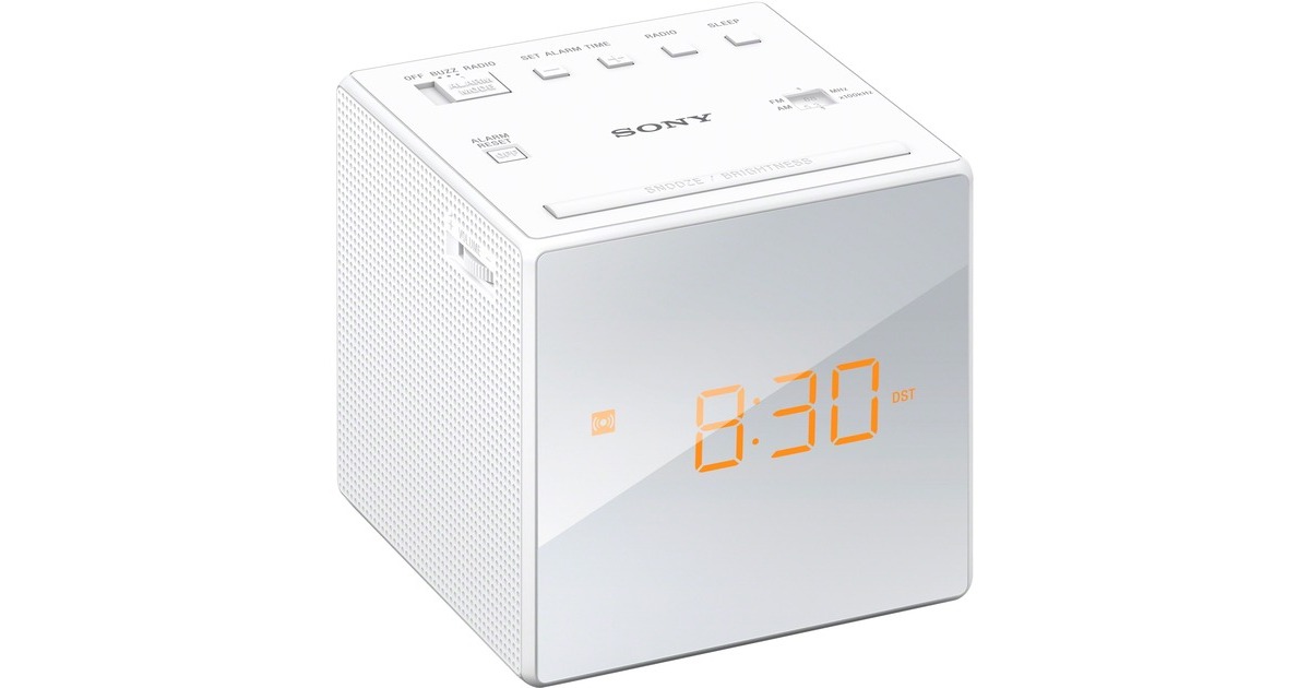 Sony ICF-C1W, Radiowecker(weiß, FM) Sony ICF-C1W, Radiowecker(weiß, FM)