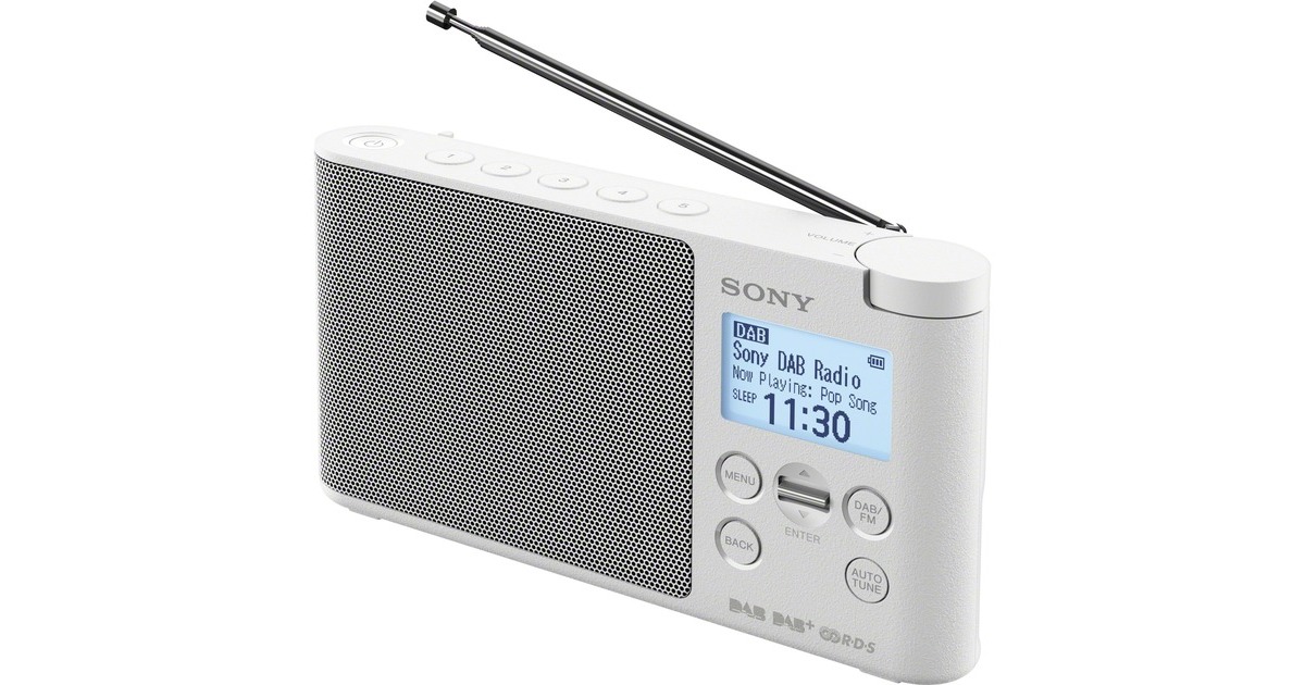 Sony XDR-S41DW, Radio(weiß) Sony XDR-S41DW, Radio(weiß)