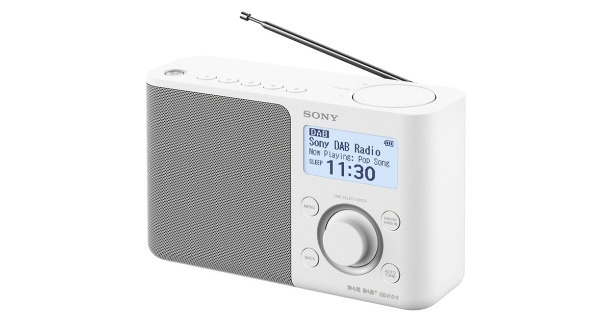 Sony XDR-S61DW, Radio(weiß, DAB+, UKW, Klinke) Sony XDR-S61DW, Radio(weiß, DAB+, UKW, Klinke)
