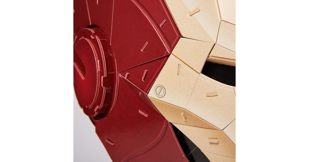 Spin Master 4D Build - Marvel Iron Man-Helm, Modellbau