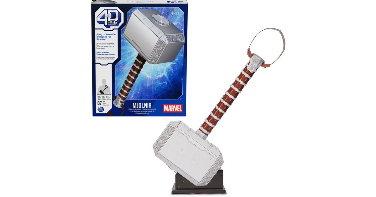 Spin Master 4D Build - Marvel Thor´s Hammer, Modellbau