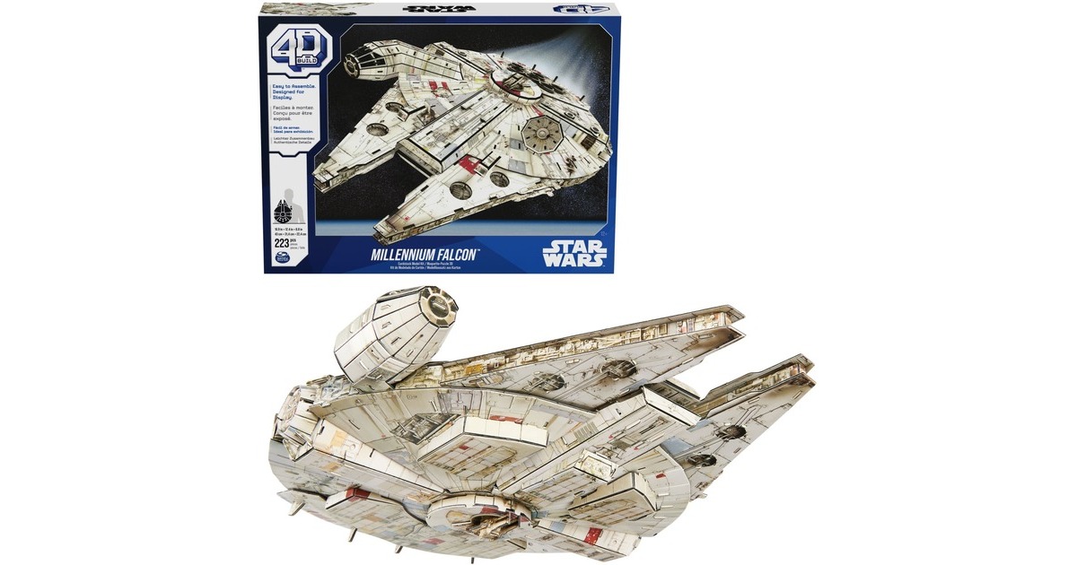 Spin Master 4D Build - Star Wars Millennium Falcon, Modellbau